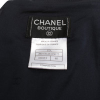 Chanel Gonna in blu scuro
