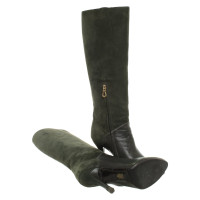 Bally Boots Leather in Green