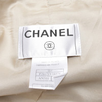 Chanel Silk Blazer in beige