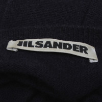 Jil Sander Gebreide trui in donkerblauw