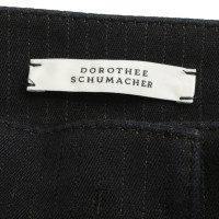Dorothee Schumacher Pants with pinstripes