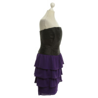 Reiss Dress in black / violet
