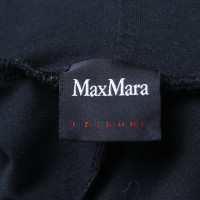 Max Mara Vestito in Jersey in Blu