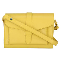 Marni Shoulder bag Leather in Yellow