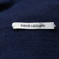 René Lezard Oberteil aus Wolle in Blau