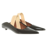 Proenza Schouler Slippers/Ballerinas Patent leather in Black