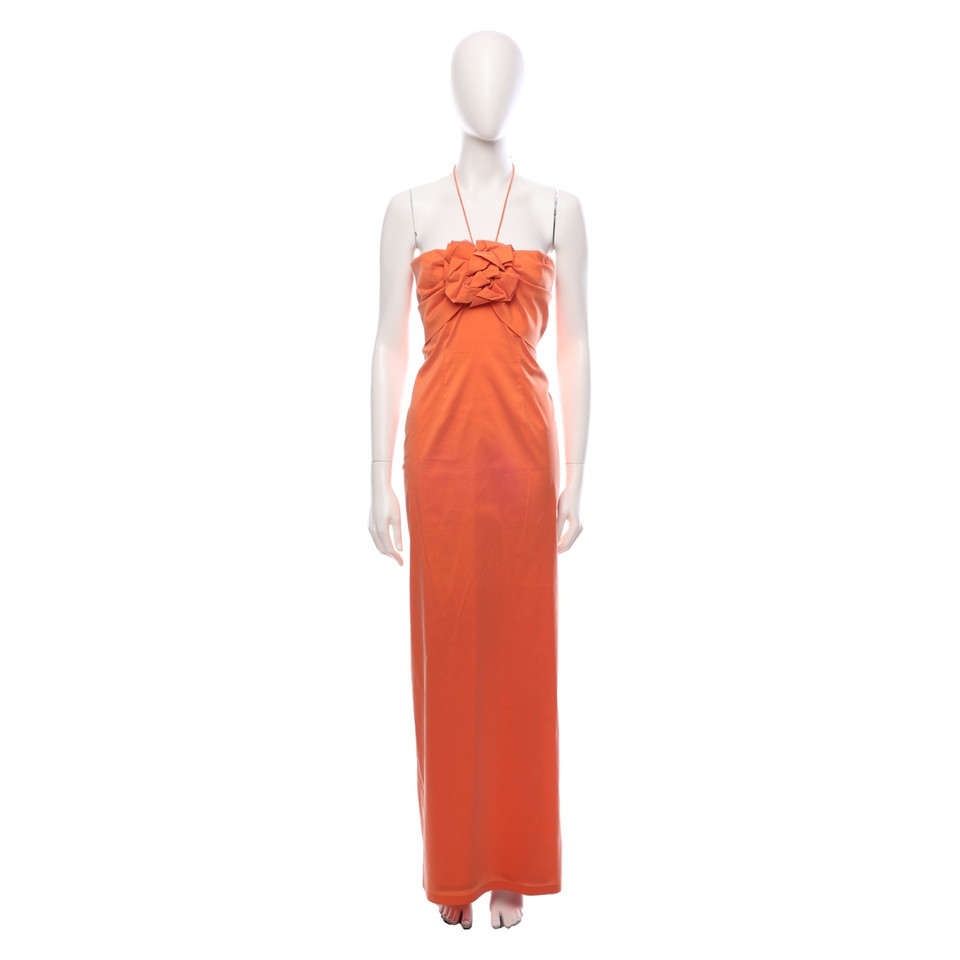 Talbot Runhof Dress in Orange