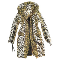 Wunderkind Coat in Leopard Look