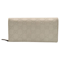 Gucci Accessoire Leer in Beige