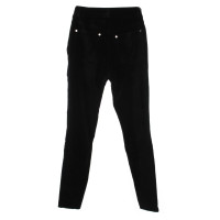 Gianni Versace Velvet pants in black