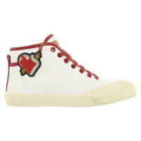 Bally Trainers Canvas in White