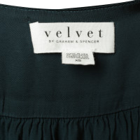 Velvet Blusa con colori teal