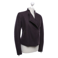 Bally Giacca/Cappotto in Lana in Viola