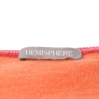 Hemisphere Pull en orange / rouge