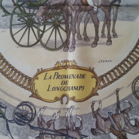 Hermès Seidentuch "Promenade of longchamp"