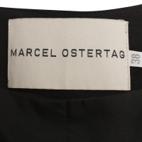 Marcel Ostertag Jas in zwart/wit