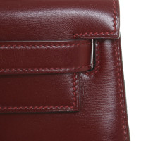 Hermès Kelly Bag 28 Leather in Bordeaux