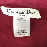 Christian Dior sciarpa di cachemire