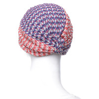 Missoni Tulband in rood / blauw