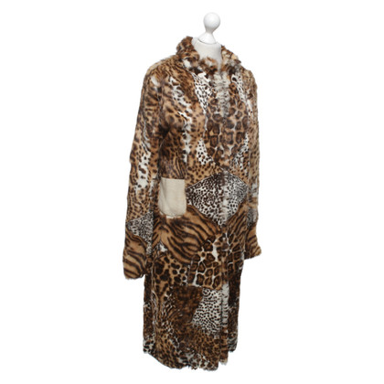 Simonetta Ravizza Fur coat in animal design