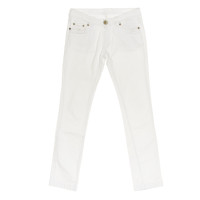 Thomas Burberry Jeans in Cotone in Bianco