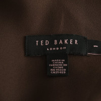 Ted Baker Top en soie marron