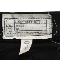 Current Elliott Jeans taille haute noir