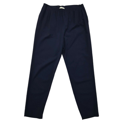 Forte Forte Paire de Pantalon en Viscose en Bleu