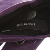 Riani Handschuhe aus Leder in Violett