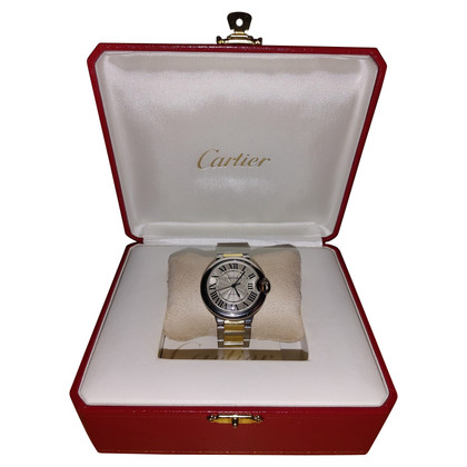 Cartier Horloge Staal in Grijs