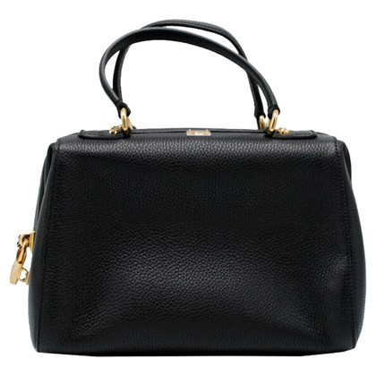 Dolce & Gabbana Dolce Box Bag aus Leder in Schwarz
