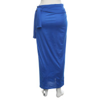 Eres Wrap skirt in blue