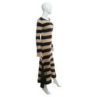 Rika Knit dress with stripe pattern