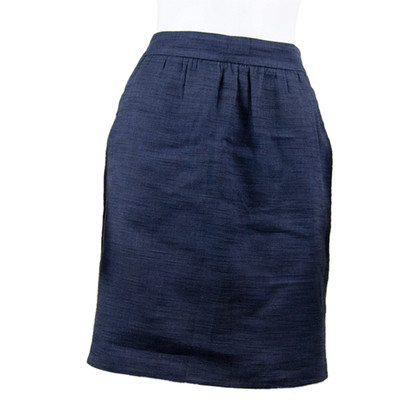 Moschino Love Skirt Cotton in Blue