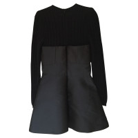 Red Valentino Zwarte mini-jurk