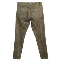Joseph Suede pants in olive