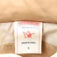 True Religion Jacket/Coat in Gold