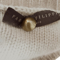 Fabiana Filippi Cashmere jacket with contrasting edge