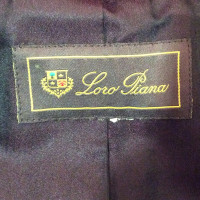 Loro Piana Cashmere coat with chinchilla collar