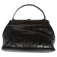 Gianni Versace Handtasche aus Matelasséleder