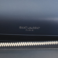 Saint Laurent Sac à bandoulière en Cuir en Bleu