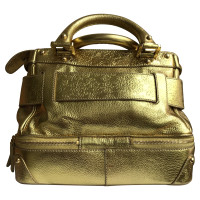 Christian Lacroix Handbag Leather in Gold