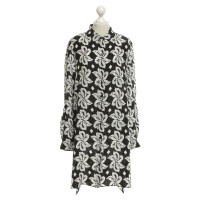 Diane Von Furstenberg Silk dress in black and white