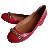 Marc By Marc Jacobs Slippers/Ballerinas Patent leather in Fuchsia