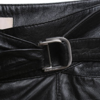 Laurèl Leather pants in black