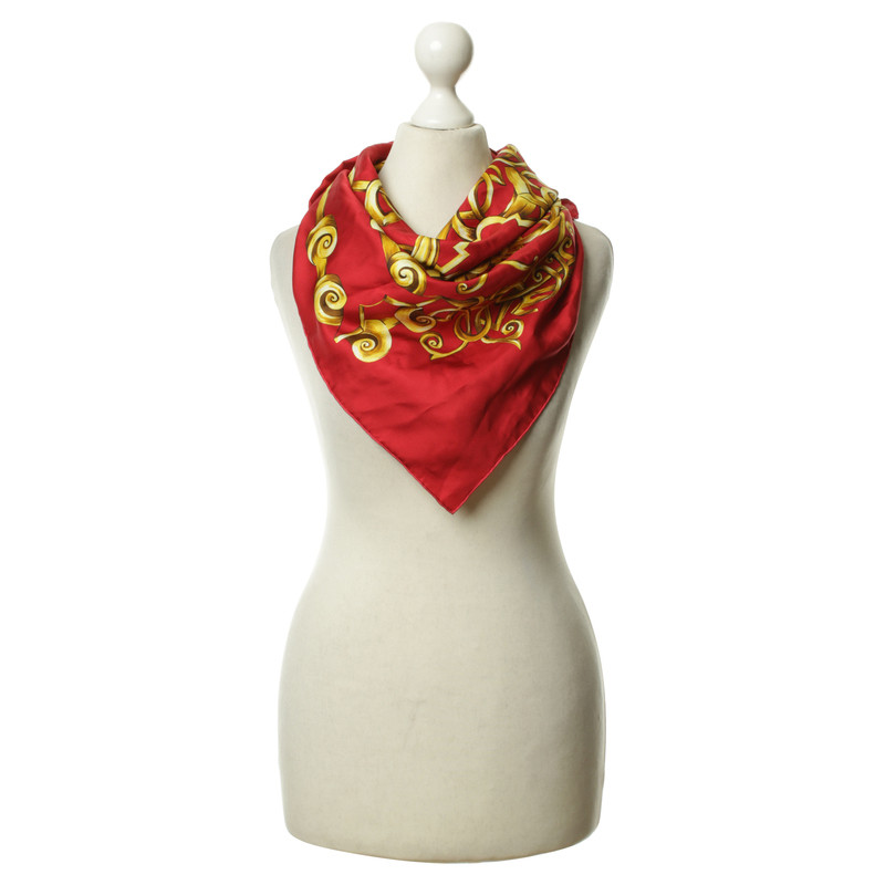 Gianni Versace Silk scarf print