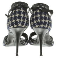 Givenchy Sandaletten mit Hahnentritt-Muster
