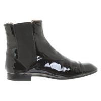 Tod's Ankle boots Patent leather in Black