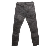 Helmut Lang Jeans in zwart / wit
