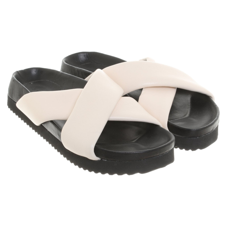 Strenesse Sandalen Leer in Crème